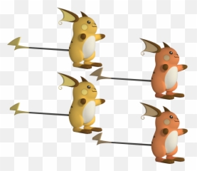 3ds - Alolan Raichu 3d Model Png,Raichu Png