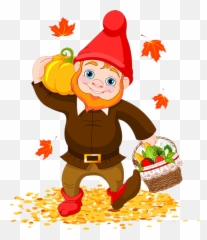 Garden Gnome Clip Art - Gnome Png Download 11061280 Red Headed Yard Gnome,Gnome Transparent