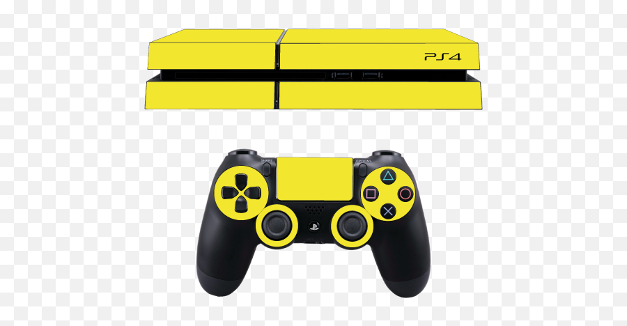 Download Playstation 4 - Sony Dual Shock 4 Wireless Yellow Playstation Png,Playstation Controller Png