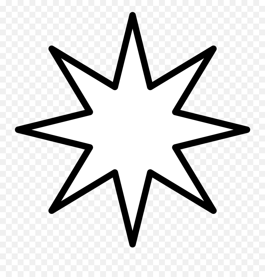 Commonwealth Star Png 7 Image - 8 Point Star Png,Real Star Png