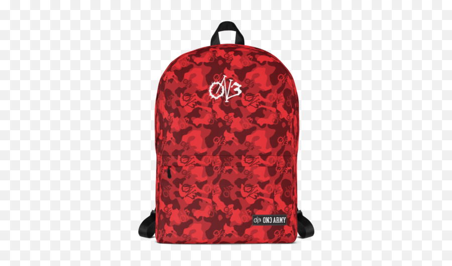 Defend The Faith Red Camo Backpack - Kraken Backpack Png,Back Pack Png