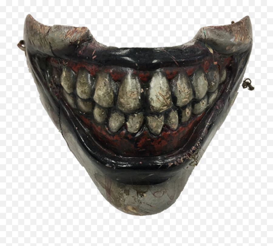 American Horror Story Twisty The Clown Mouth Mask - Twisty The Clown Smile Mask Png,Clown Hair Png