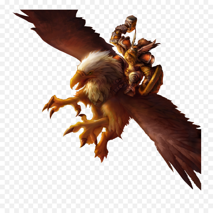 World Of Warcraft Character Png - World Of Warcraft Digital World Of Warcraft Classic Gryphon,World Of Warcraft Png