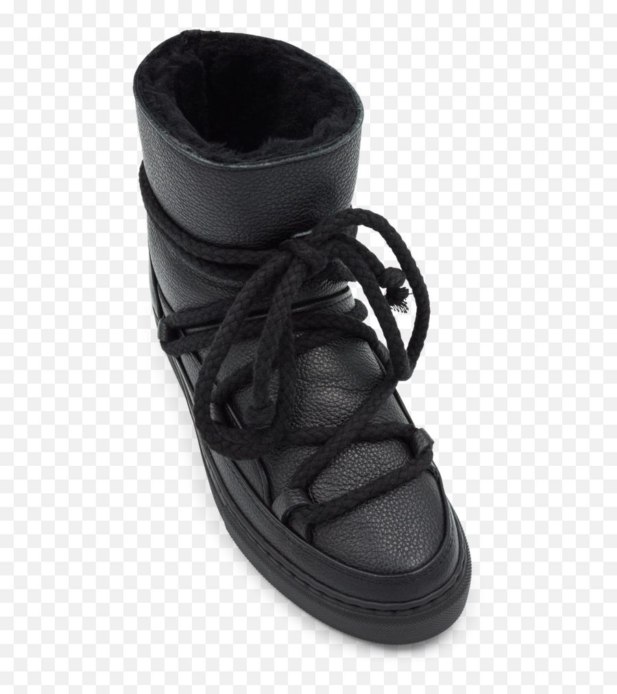 Sneaker Leather Black U2014 Inuikii - Boot Png,Sneaker Png