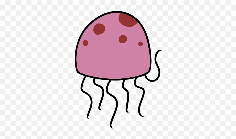 Free Cartoon Jellyfish Clipart Png 50 Stunning Cliparts - Spongebob Jellyfish Png,Jellyfish Png