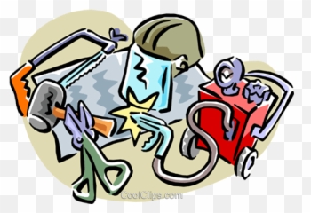 Industrial Tools Royalty Free Vector Clip Art Illustration - Clip Art Png,Tools Clipart Png