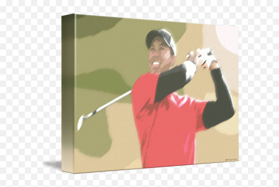 Tiger Woods Golf Champion By John Ryan - Golfer Png,Tiger Woods Png