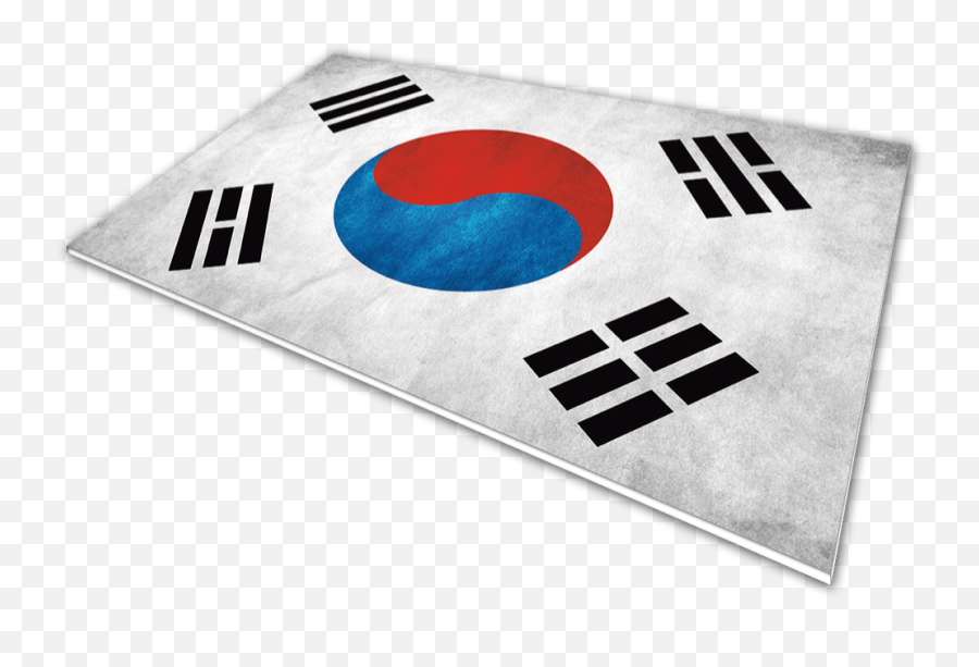 Download South Korea Flag - South Korea Full Size Png Graphic Design,South Korea Png