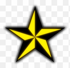 Star Transparent - Roblox 3d Tattoo Black And White png