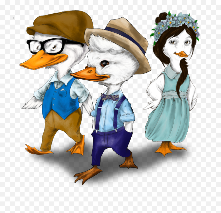 Download Little Duck Ducks Png Image With No Background - Cartoon,Ducks Png