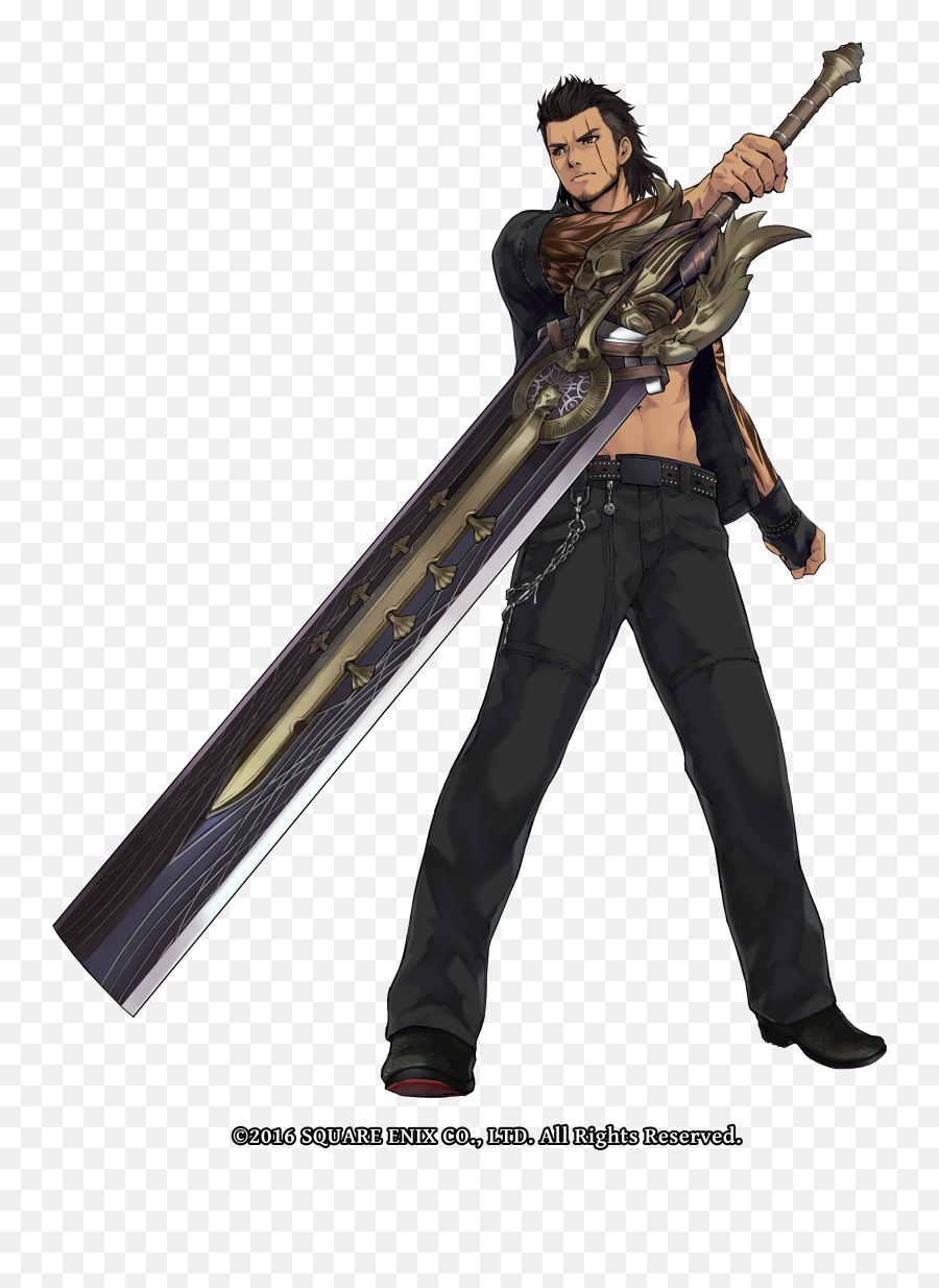 Download In Defense Prince Noctis And - Final Fantasy Xv Gladiolus Weapon Png,Noctis Png