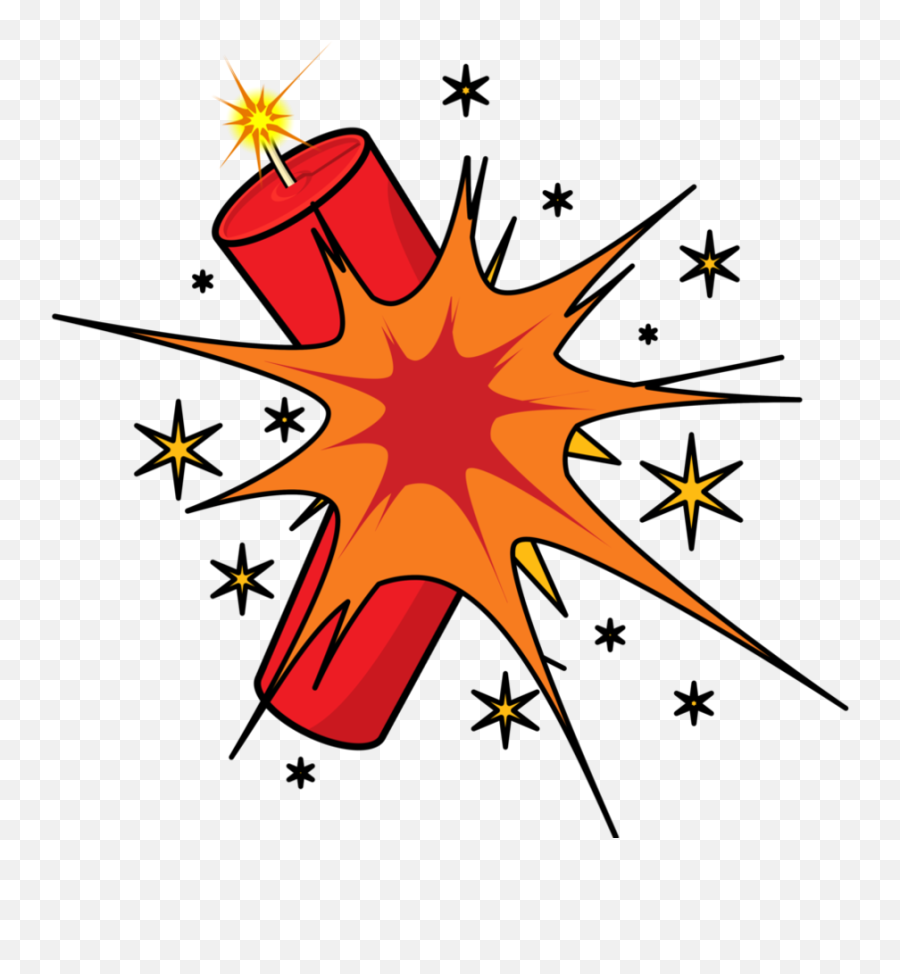 Animated Clip Art Explosion - Dynamite Clip Art Png,Cartoon Explosion Png