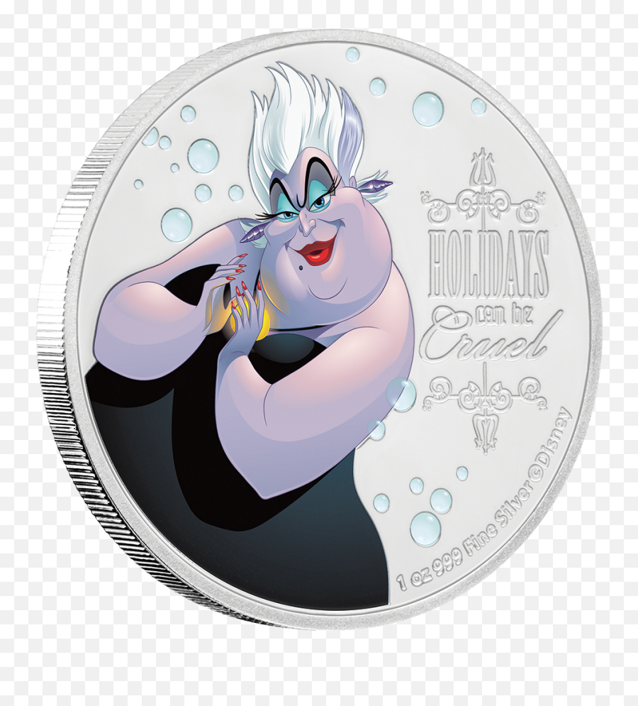Disney Villains - Disney Villains Coins Png,Ursula Png