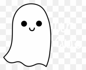 Overlays Transparent - Cartoon Cute Ghost Outline png
