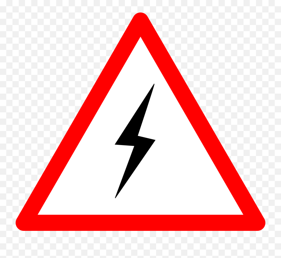 Download Danger Symbol Colouring Pages - Danger Power Png Power Clipart Electricity,Danger Sign Transparent