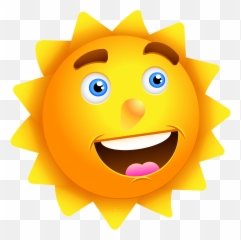 Free Sun Cartoon Png Download - Cartoon Images Hd Png,Summer Sun Png