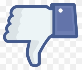 Facebook Like Png Transparent - Dislike