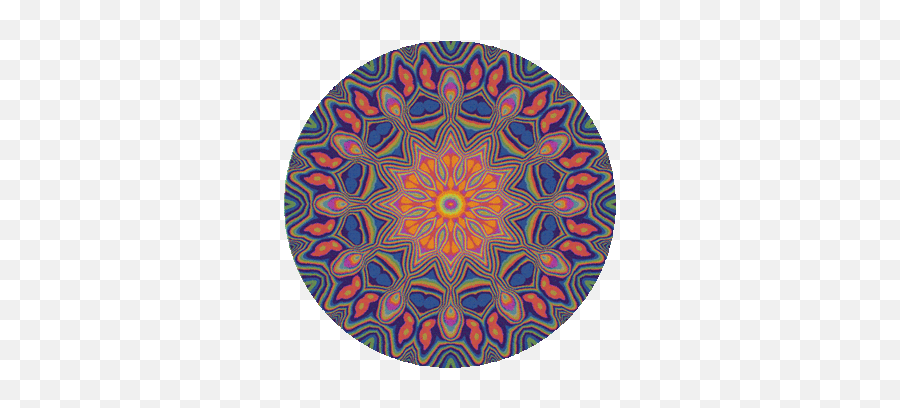 Psychedelic Art Trippy Illusion - Transparent Mandala Gif Png,Trippy Png