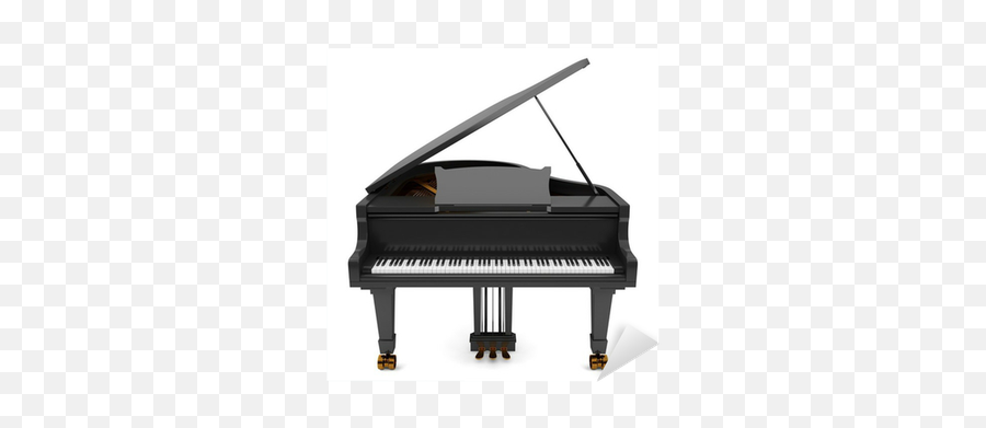 Black Grand Piano Isolated - We Live To Change Musical Instruments Of Dominican Republic Png,Piano Transparent Background
