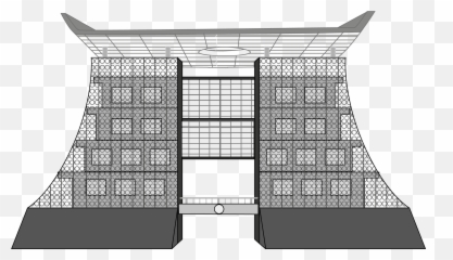 Flagstaff House Accra Ghana Drawing - Flagstaff House Ghana Png,Ghana Flag Png