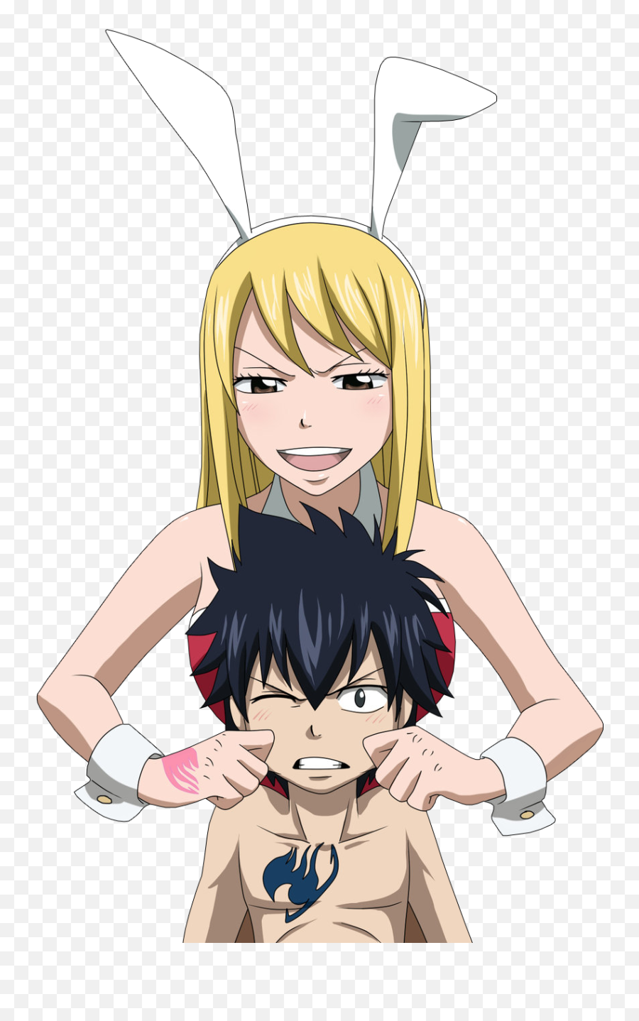 Fairy Tail Lucy And Gray - Lucy Fairy T Ail Png,Lucy Png