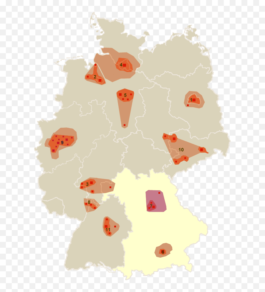 Filedeutschland Metropolregion - 7png Wikimedia Commons German Green Party Map,7 Days To Die Png