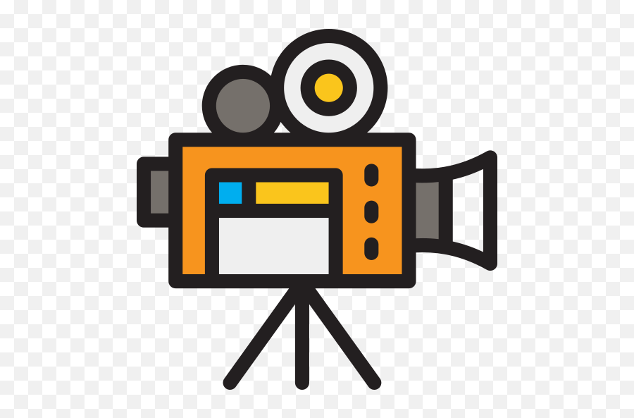 Camera Video Free Icon Of Wedding - Film Making Clip Art Png,Video Camera Icon Png
