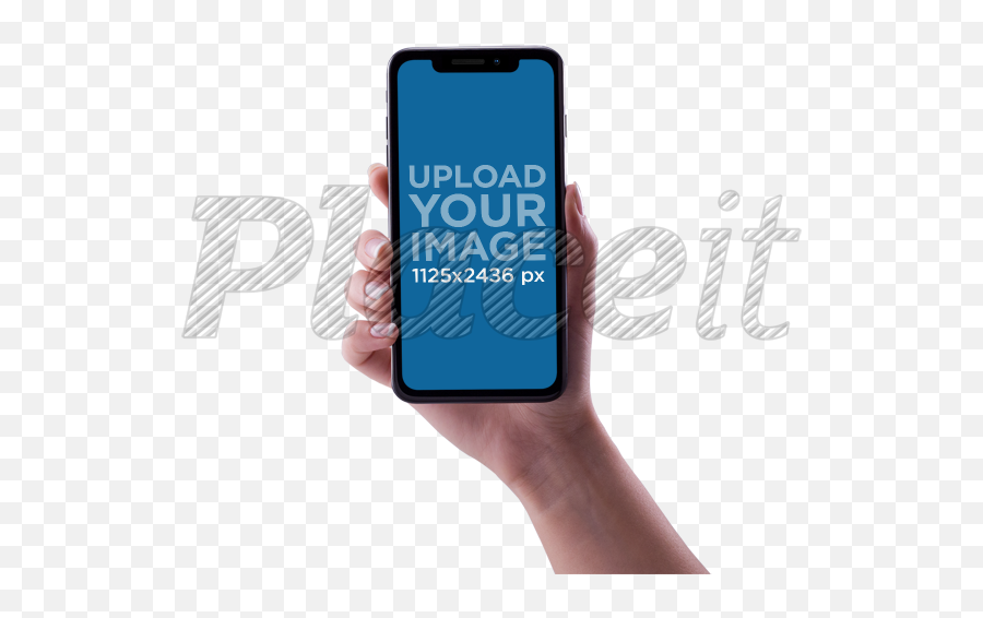 Woman Hand Holding An Iphone 11 Pro - Transparent Hand Holding Iphone X Png,Iphone X Mockup Png