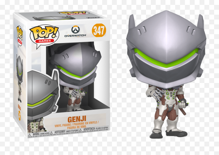 Overwatch - Genji Pop Vinyl Figure Genji Overwatch Pop Figures Png,Thanos Helmet Png