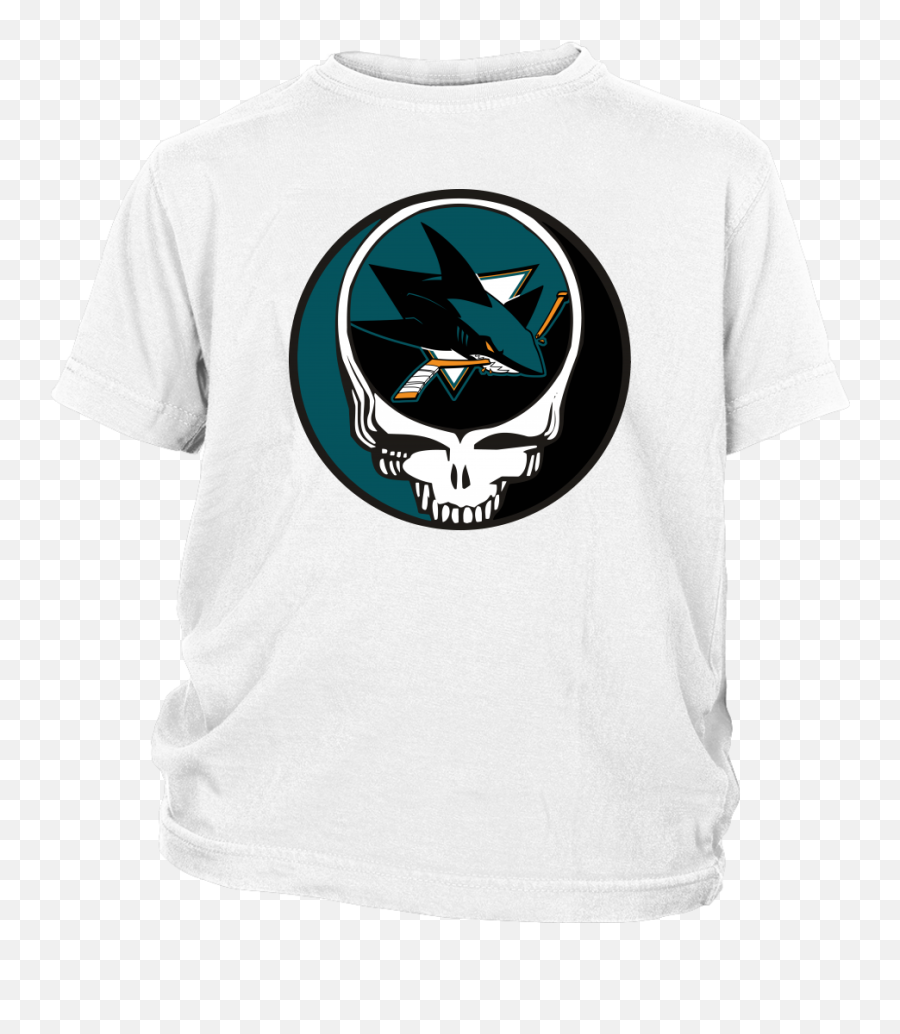 Download San Jose Sharks Grateful Dead Steal Your Face - Unisex Png,San Jose Sharks Logo Png