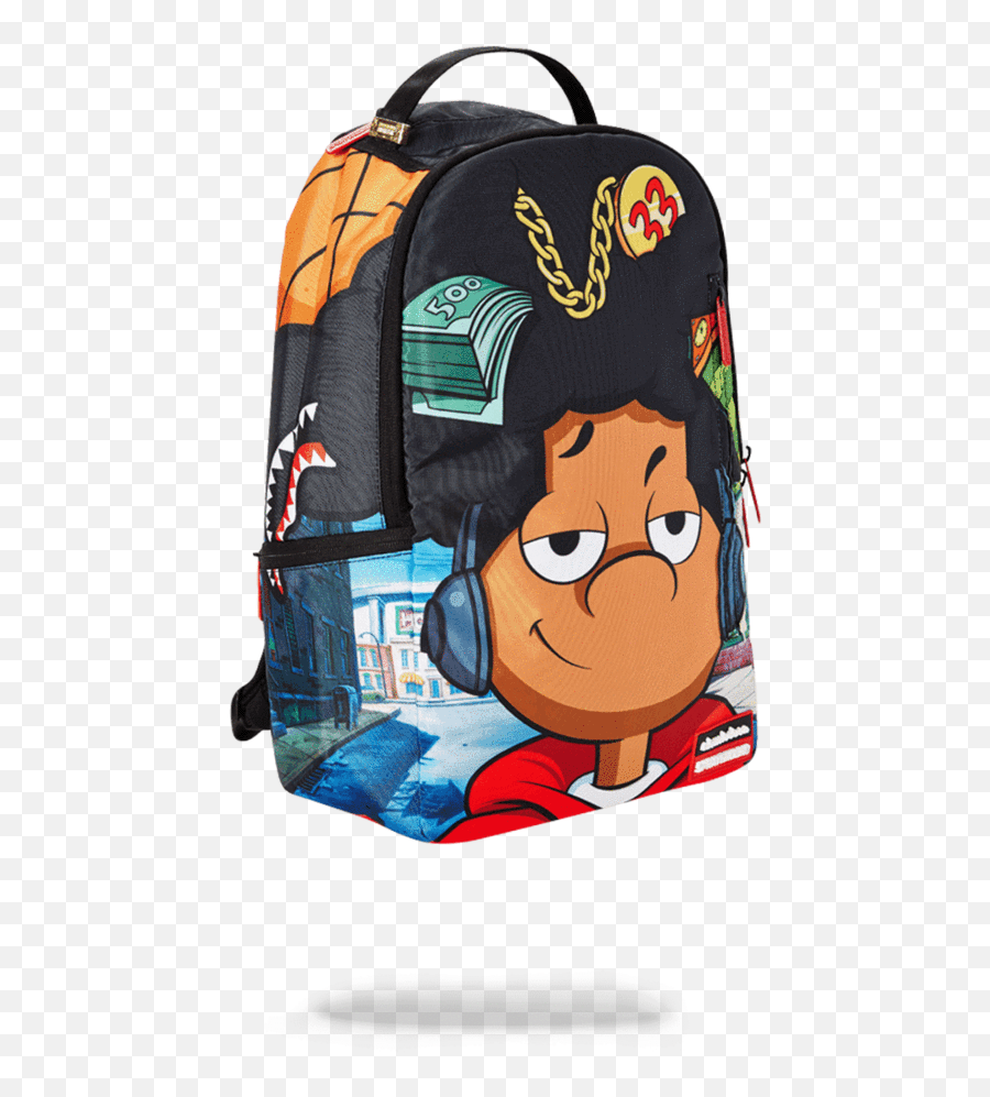 Hey Arnold Gerald In The Zone - Hey Arnold Sprayground Bookbag Png,Hey Arnold Transparent