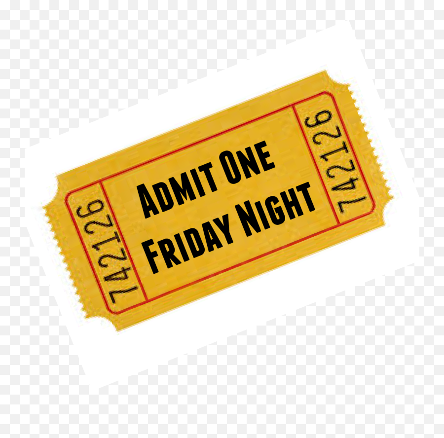 Download Hd Friday Evening Au2011lau2011carte - Ticket Transparent Ticket Png,Ticket Transparent