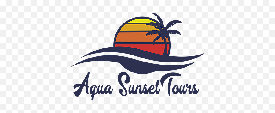 Contact Aqua Sunset Tours - Clip Art Png,Sunset Logo