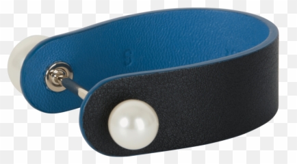 Dior Gold Perle Leather Bracelet By Cc Meyer - Solid png
