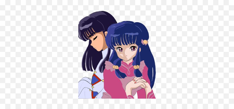 Inuyasha Kikyo - Inuyasha And Ranma 12 Fan Art 29710741 Shampoo And Mousse Ranama 1 2 Png,Kikyo Icon