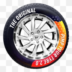 T - PIMP Fancy tyre stickers and professional print Rim png