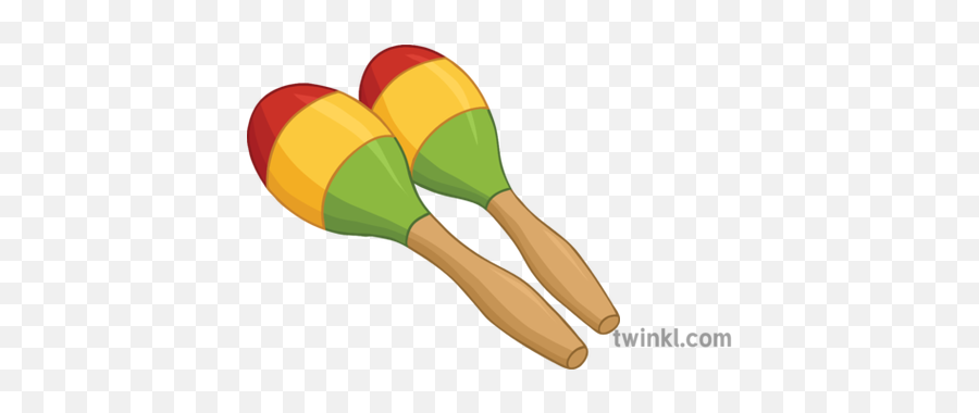 Maracas Musica Instrumento Secundario Illustration - Twinkl Baby Toys Png,Maracas Icon