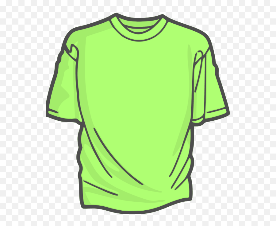 Tshirt Clipart Green Shirt - T Shirt Clip Art Png,Green Shirt Png