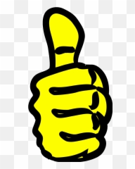 Download Thumbs Up Vector - Icon Png Full Size Clipart Blacnk And White