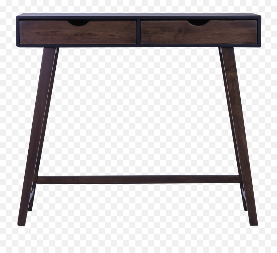 Magnus Console Table 09m - Black Walnut Console Table Furniture Png,Walnut Transparent