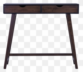 Magnus Console Table 09m - Black Walnut Console Table Furniture Png,Walnut Transparent
