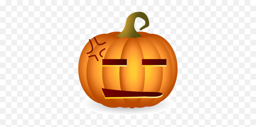 Pumpkin Halloween Sticker Png Emoji Transparent