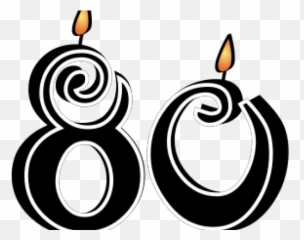 Birthday Candles Clipart Symbol - 80 png