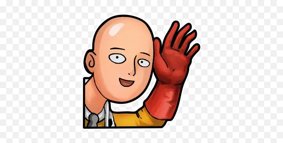 Saitama Opm Whatsapp Stickers - Cartoon Png,Saitama Transparent