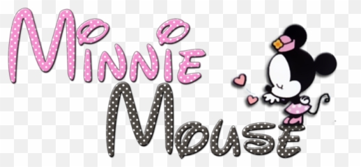 Download Minnie Mouse Png - Minnie Mouse En Letras Full Minnie Mouse Letras Png,Mouse Png