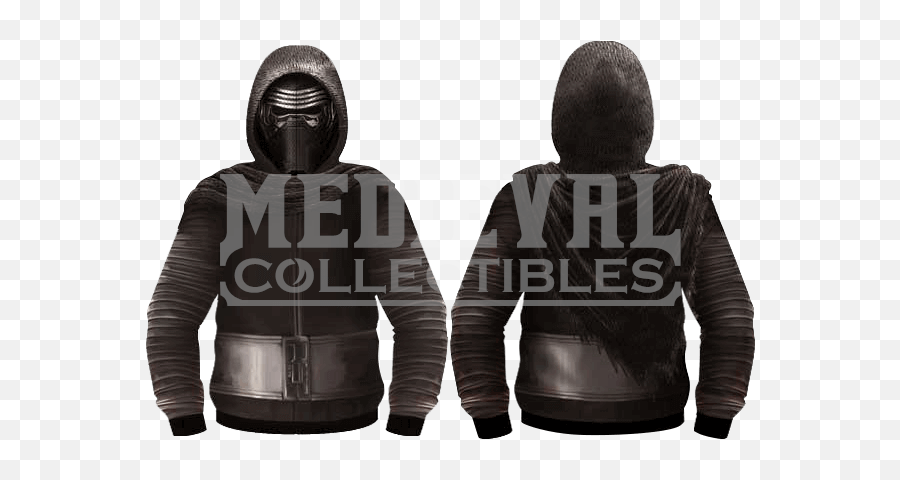 Kylo Ren Armor And Helmet Hoodie - Knights Of Ren The Armory Hoodie Png,Kylo Ren Png