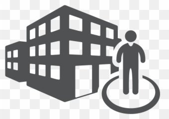 Ospinsight Mobile - Red Office Building Icon png
