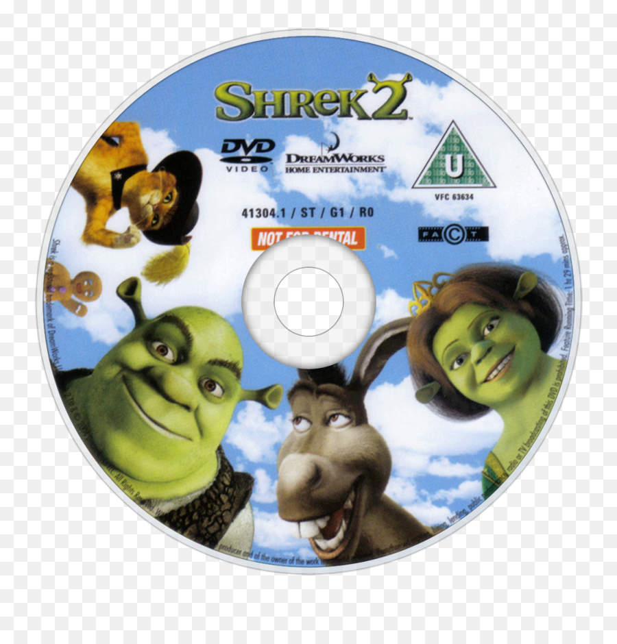 Shrek 2 Image - Id 123541 Image Abyss Shrek 2 On Dvd Png,Shrek Face Png