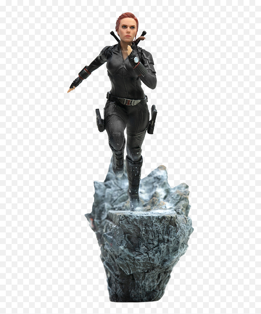 Black Widow Art Scale Statue - Black Widow Endgame Iron Studios Png,Black Widow Png