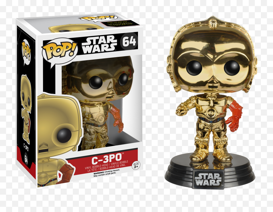 Download Funko Pop Star Wars C3po - Funko Pop Star Wars C3po Png,C3po Png